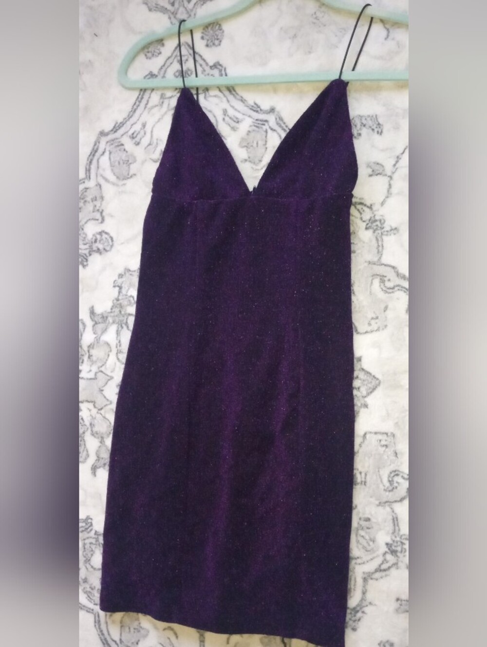 Forever 21 Violet Purple Slip Mini Dress